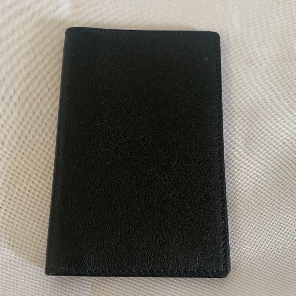 Tiffany & Co. Leather Card Case - Black - New